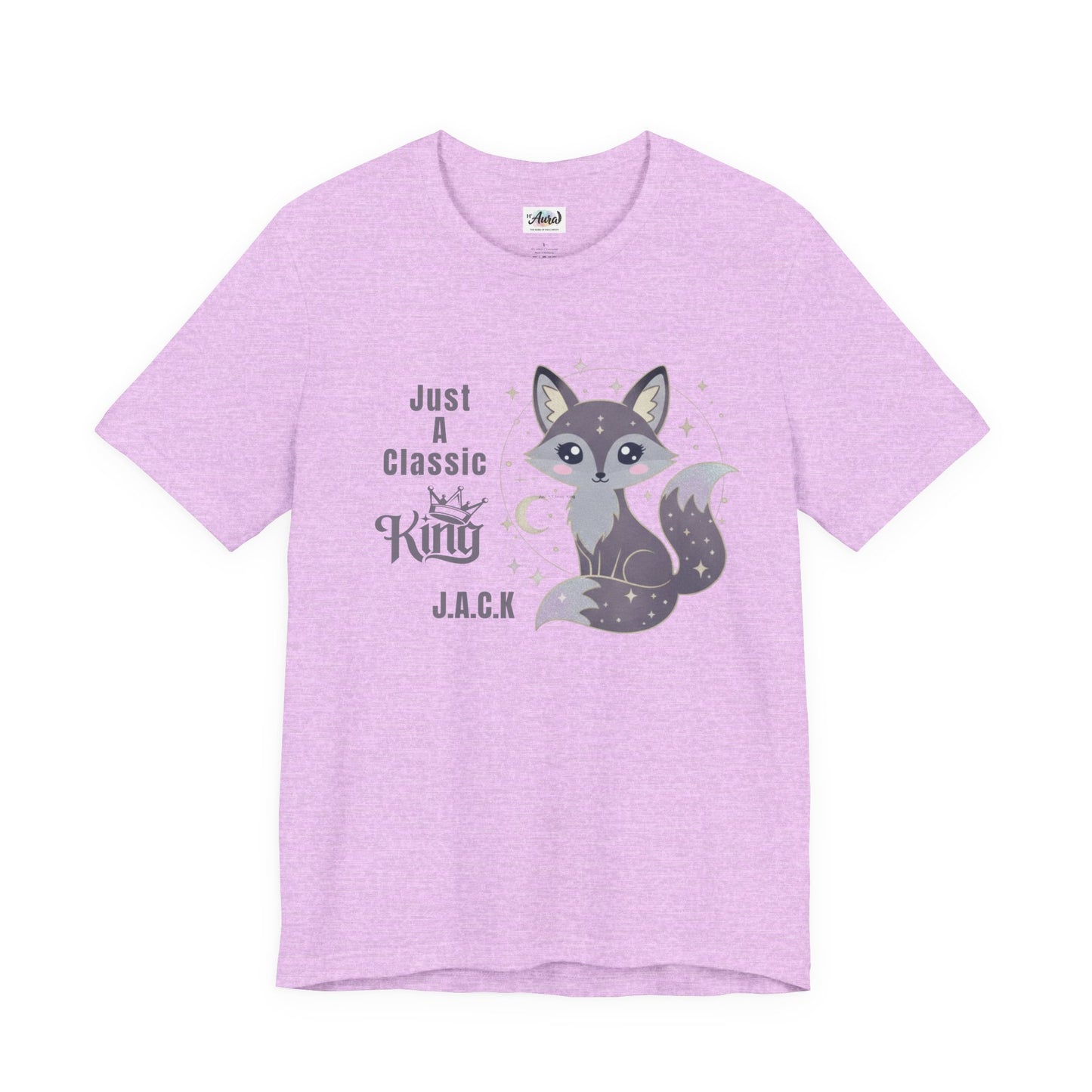 Personalized Fox King Graphic Tee