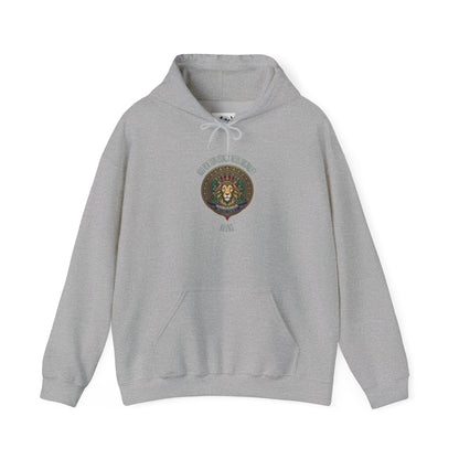 Personalized Lion Crest Hooded Sweatshirt