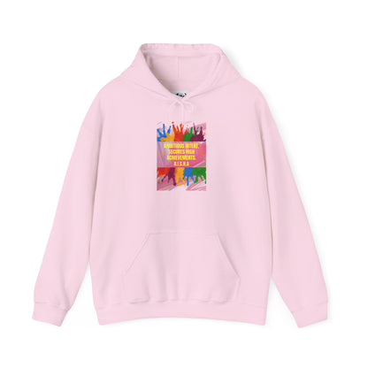 Personalized Motivational Graphic Hooded Sweatshirt