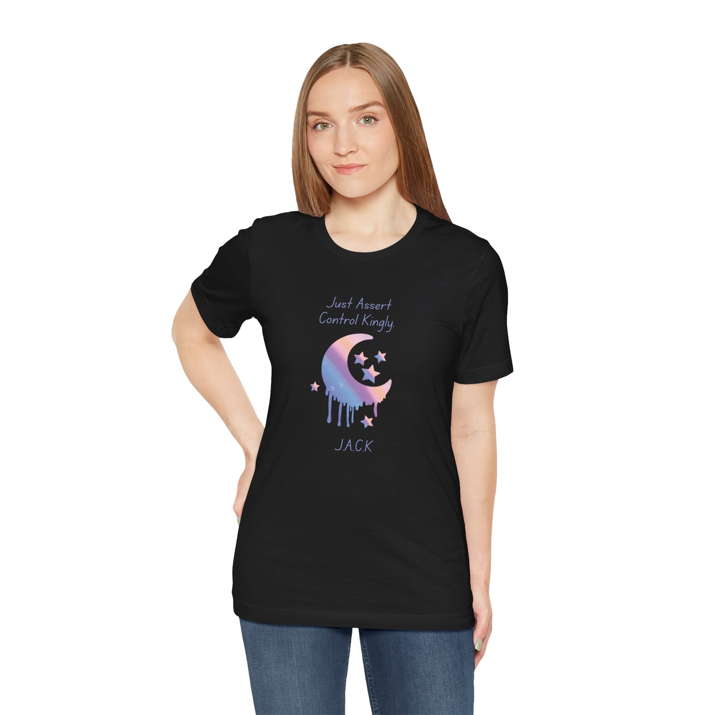 Personalized Moon Drip Graphic Tee