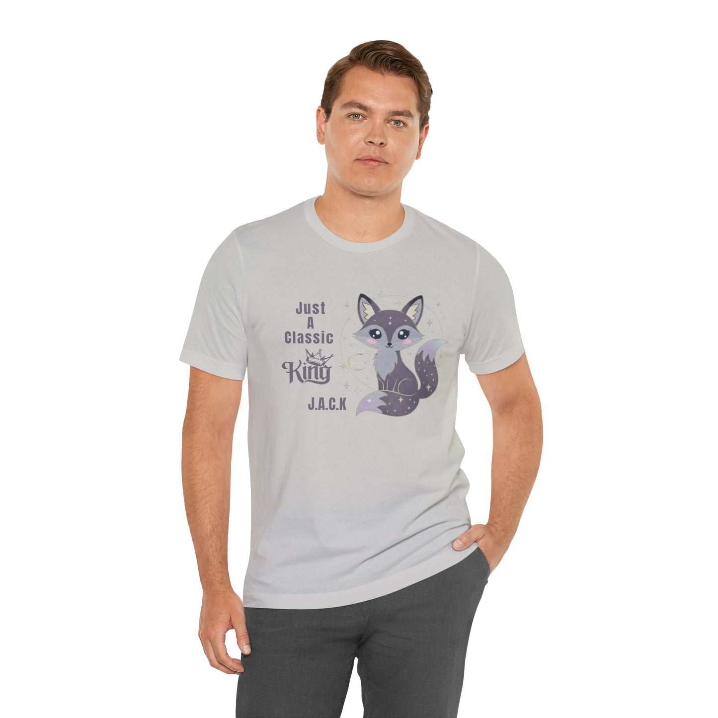 Personalized Fox King Graphic Tee