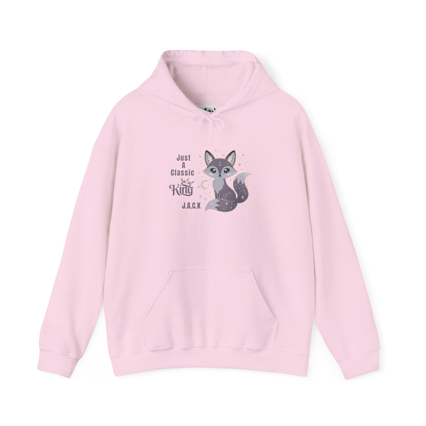Personalized Fox King Hooded Sweatshirt