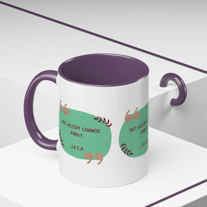 Personalized Note Box Accent Coffee Mug