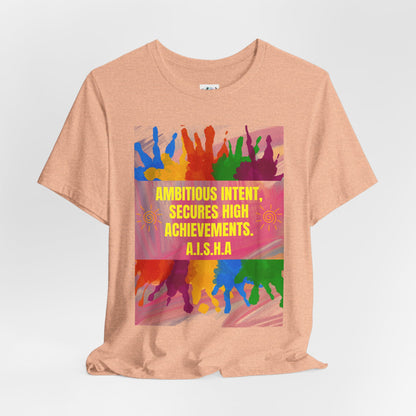Personalized Colorful Motivational Graphic Tee