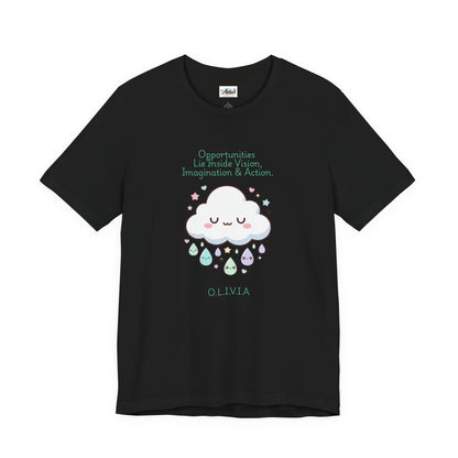 Personalized Cute Kawaii Cloud Tee