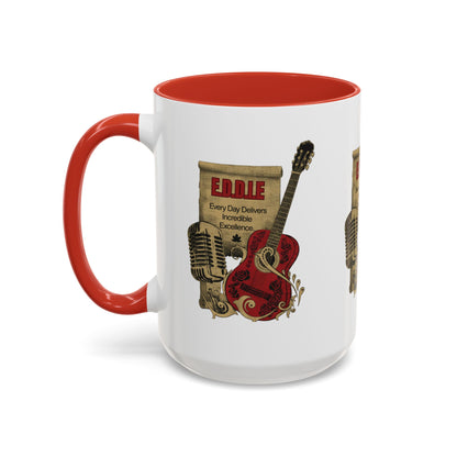 Personalized Guitar Accent Coffee Mug