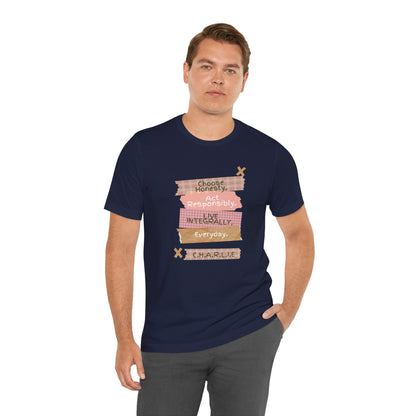 Personalized Column Writing Tee