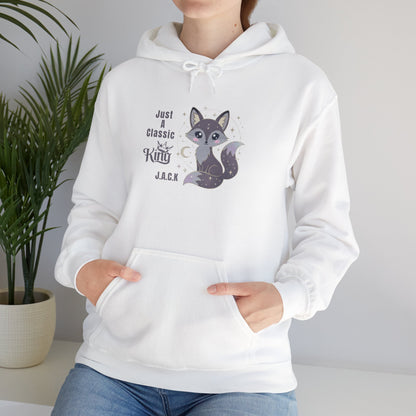 Personalized Fox King Hooded Sweatshirt