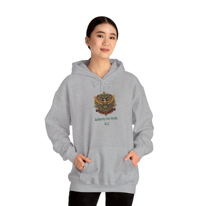 Personalized Eagle with Wings Hooded Sweatshirt