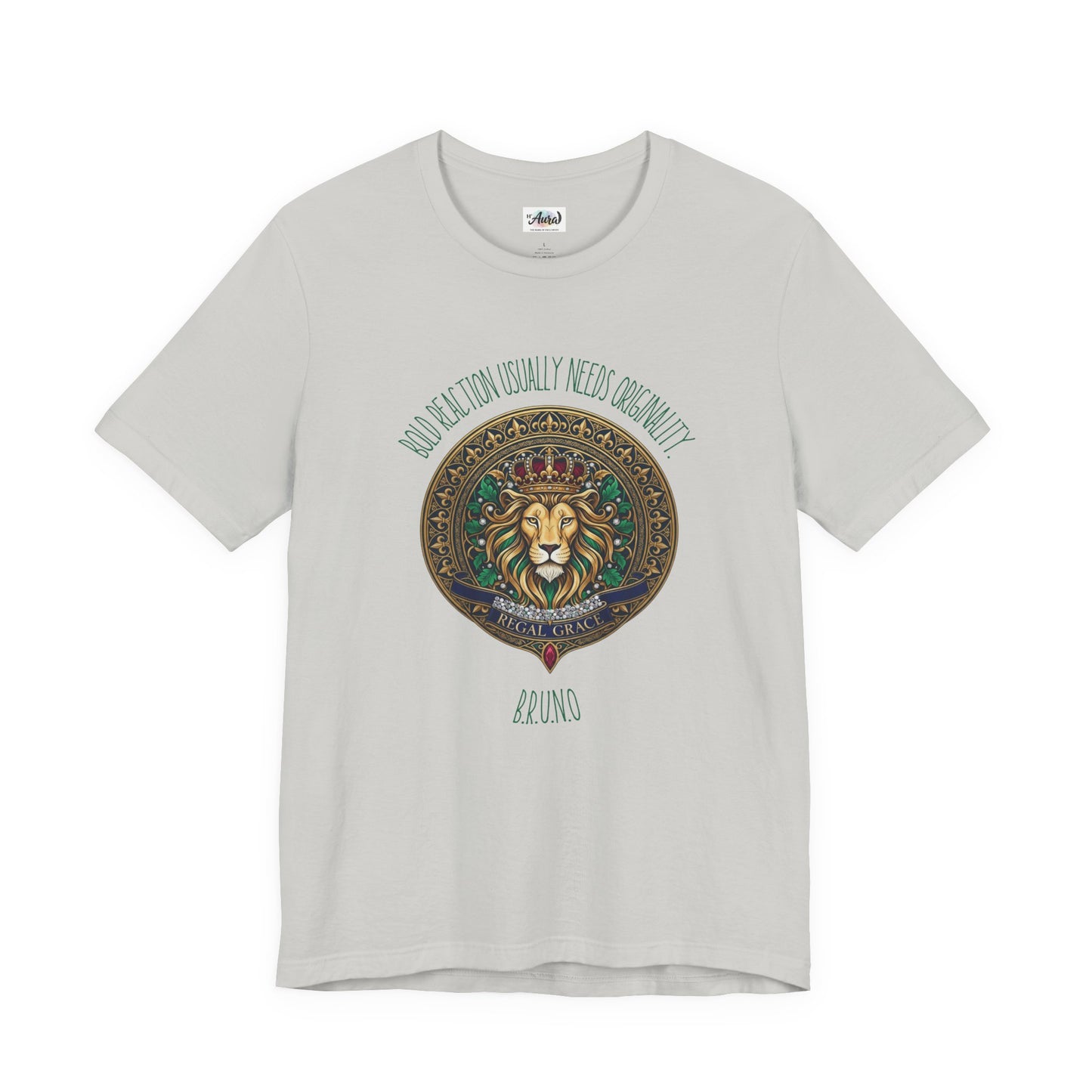 Personalized Lion Crest Graphic Tee