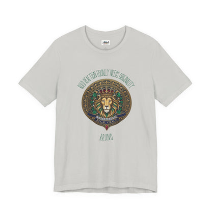 Personalized Lion Crest Graphic Tee