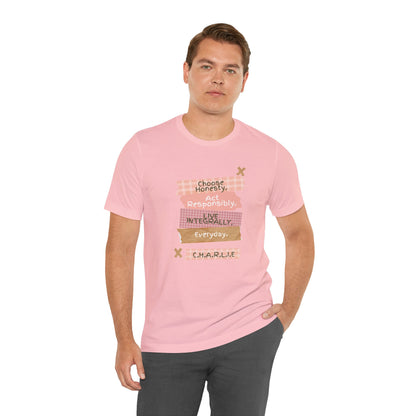 Personalized Column Writing Tee
