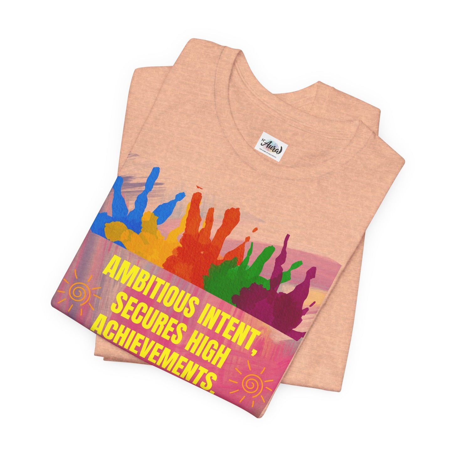 Personalized Colorful Motivational Graphic Tee