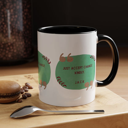 Personalized Note Box Accent Coffee Mug