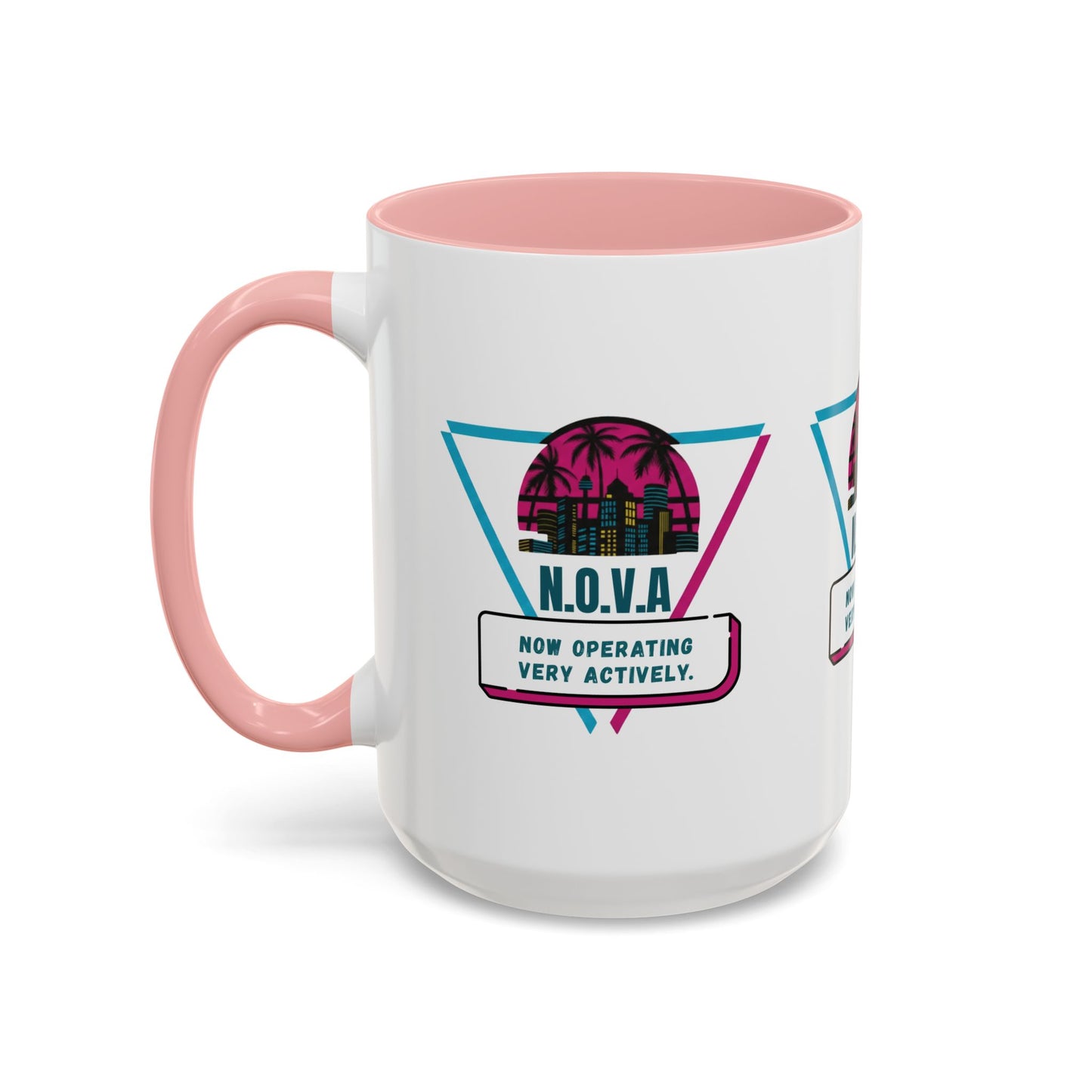 Personalized Building View Accent Coffee Mug