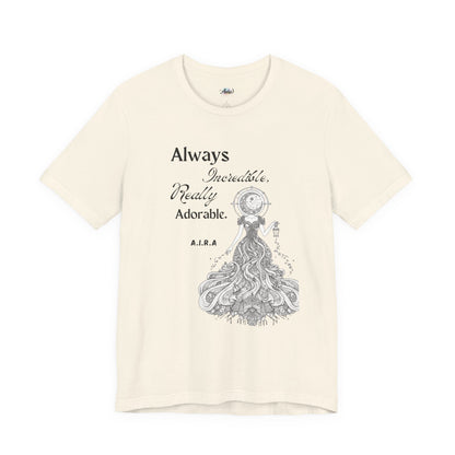 Personalized Cute Illustration black and white Graphic Tee