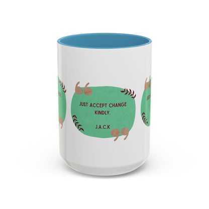 Personalized Note Box Accent Coffee Mug
