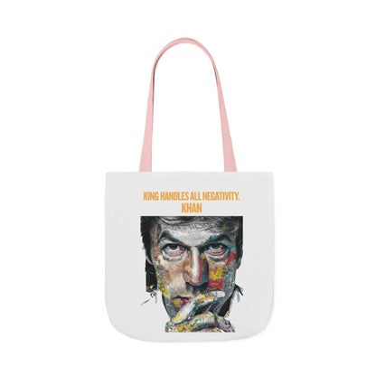 Personalized Initial Quote Khan Canvas Tote Custom Name