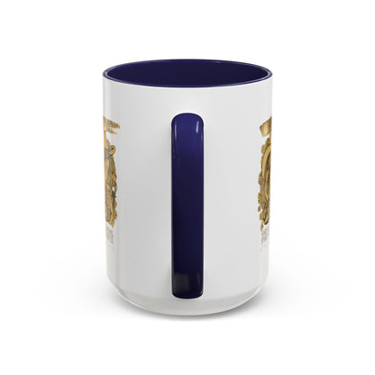 Personalized Golden Girl Accent Coffee Mug