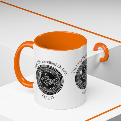 Personalized Spiritual Fish Accent Coffee Mug