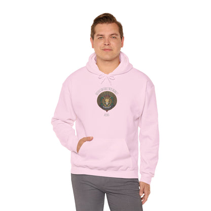 Personalized Lion Crest Hooded Sweatshirt