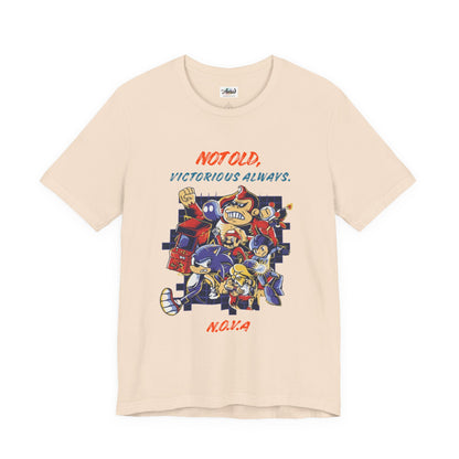 Personalized Victory Retro Cartoon Squad Graphic Tee