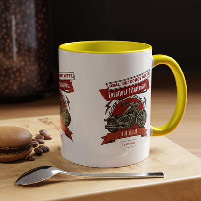Personalized Motorcycle Accent Coffee Mug