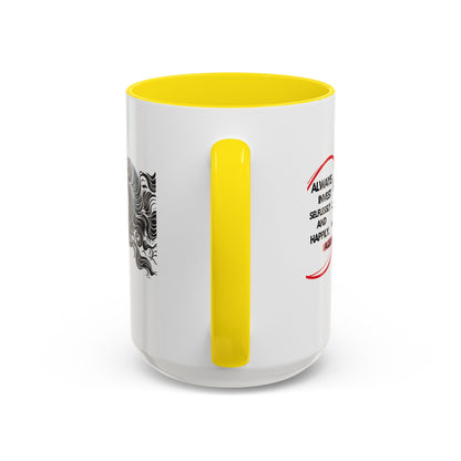 Personalized Inspirational Girl Accent Coffee Mug