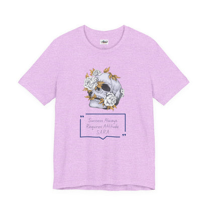 Personalized Floral Skull Graphic Tee