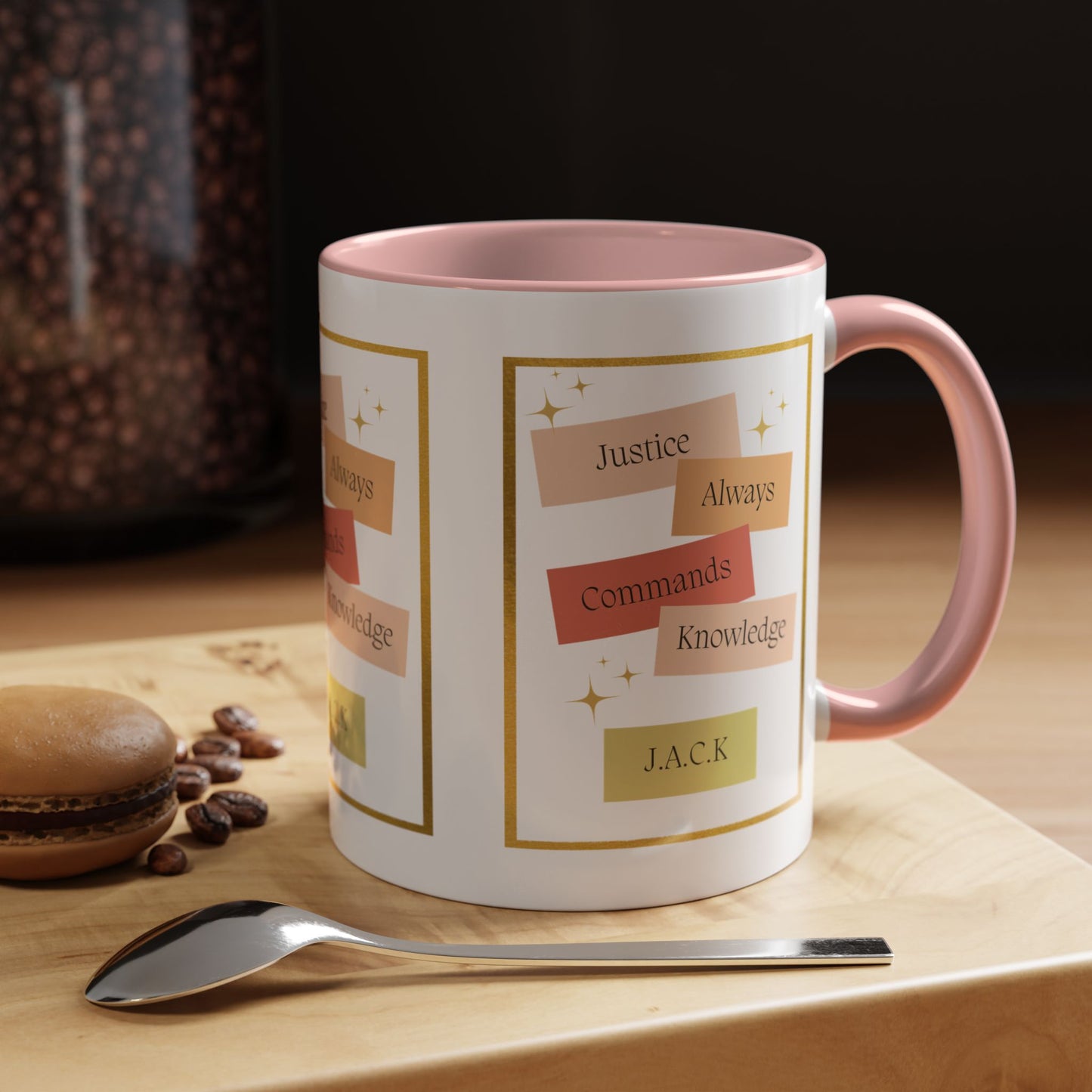 Personalized Inspirational Accent Coffee Mug