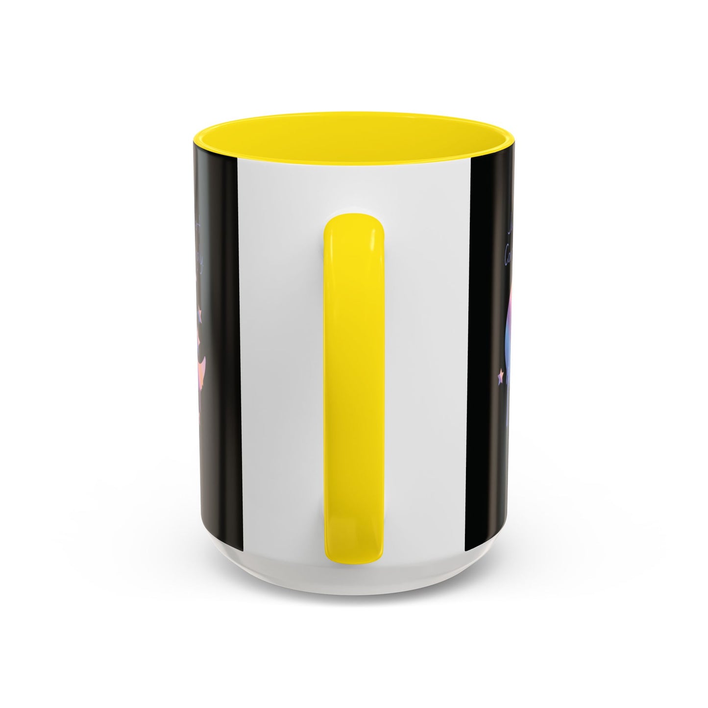 Personalized Moon Dripping Accent Coffee Mug