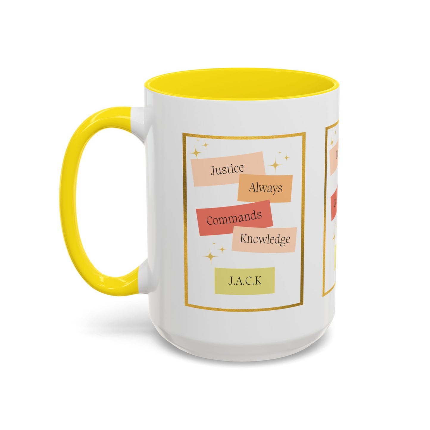 Personalized Inspirational Accent Coffee Mug