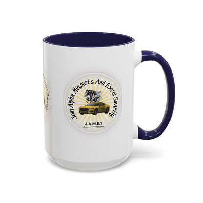 Personalized Car with Horse Accent Coffee Mug