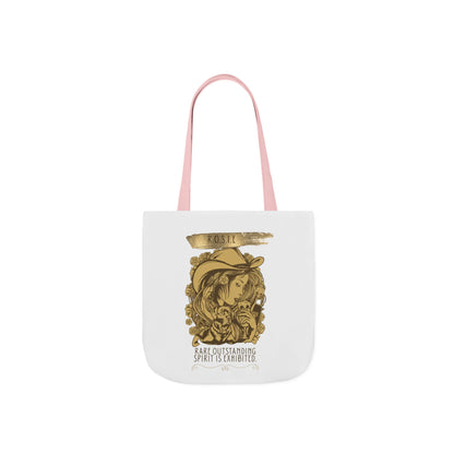 Personalized Initial Quote Golden Girl Canvas Tote Custom Name