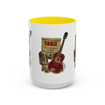 Personalized Guitar Accent Coffee Mug