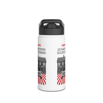 Personalized Initial Quote Vintage Car Stainless Steel Water Bottle