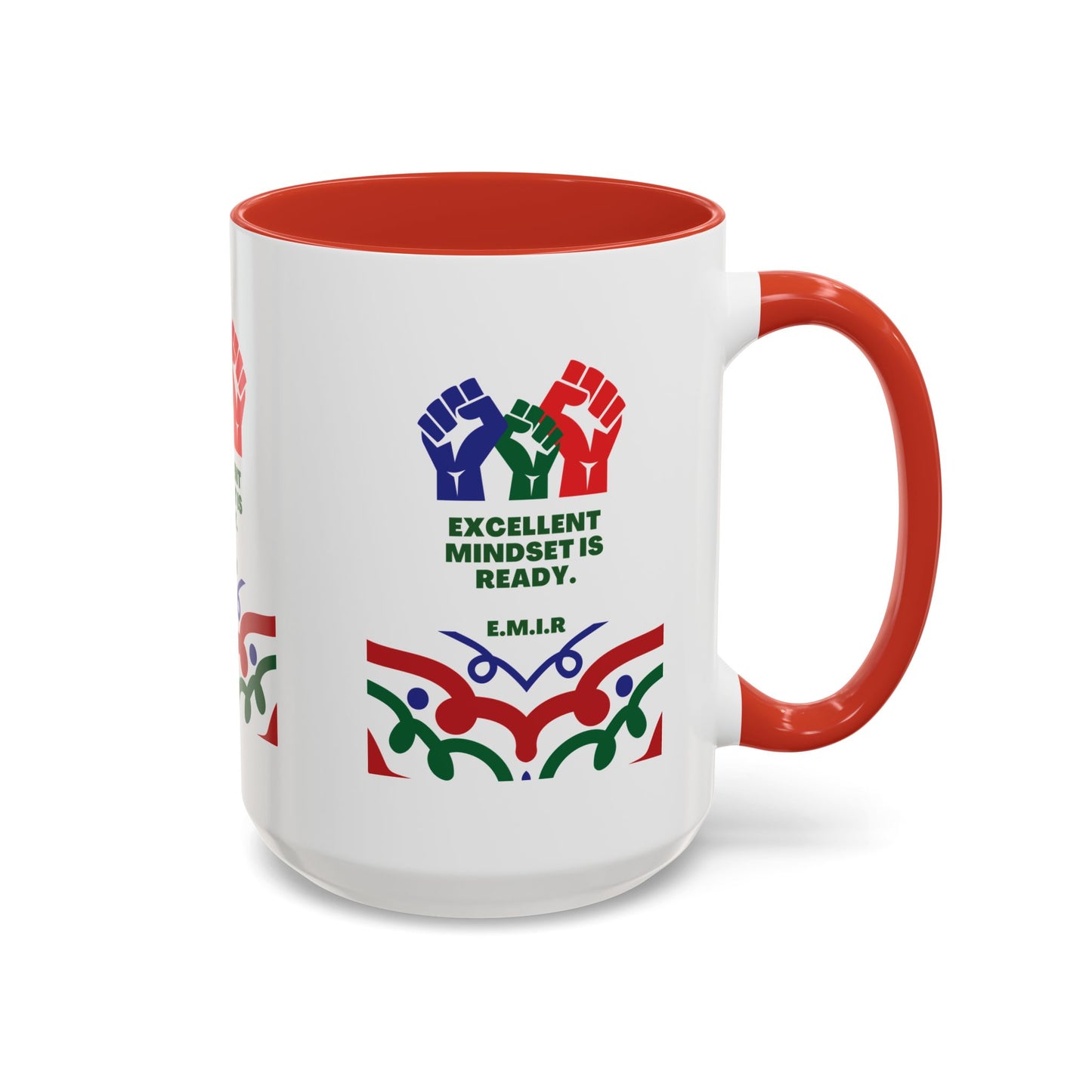 Personalized Initial Victory Accent Coffee Mug