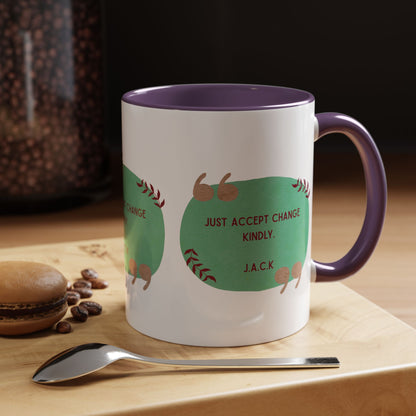 Personalized Note Box Accent Coffee Mug