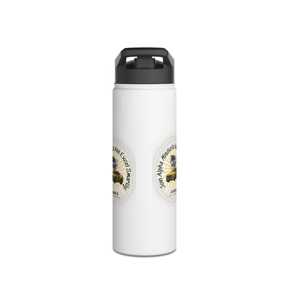 Personalized Initial Quote Horse Car Stainless Steel Water Bottle