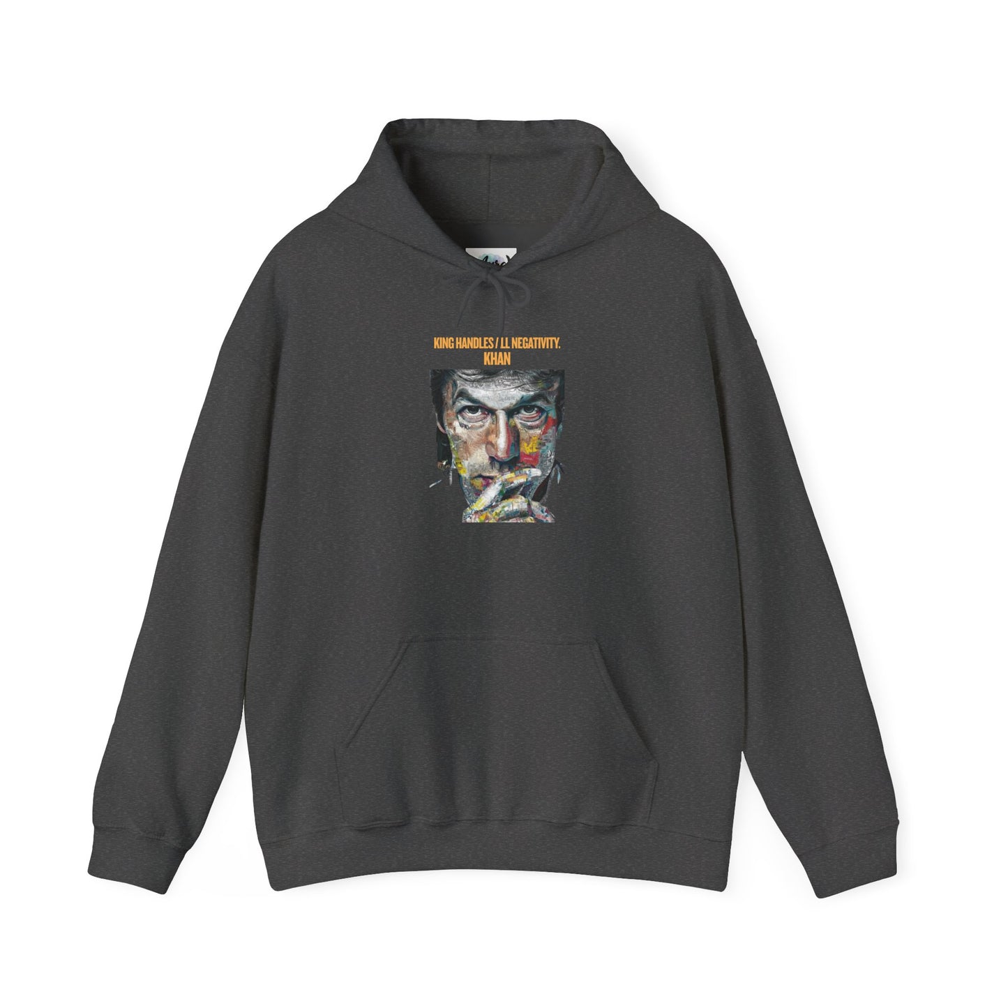 Personalized Khan Graphic Hooded Sweatshirt