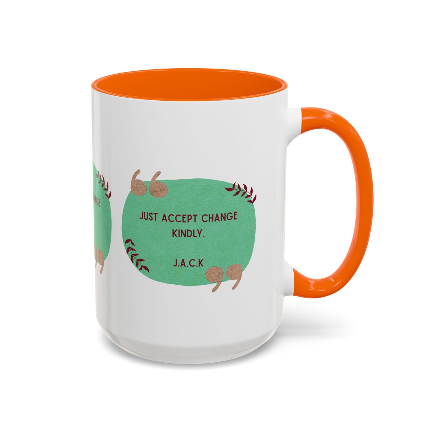 Personalized Note Box Accent Coffee Mug