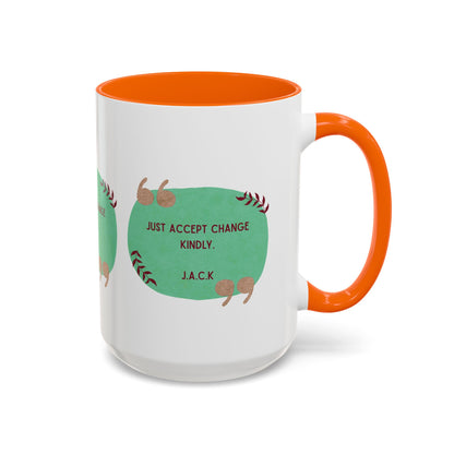 Personalized Note Box Accent Coffee Mug