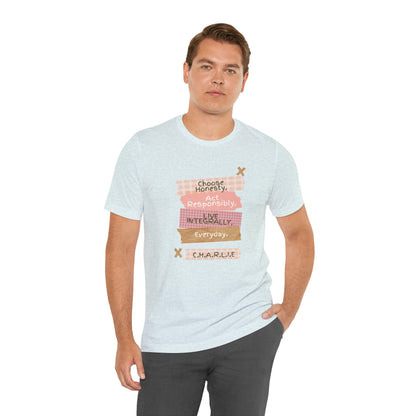 Personalized Column Writing Tee