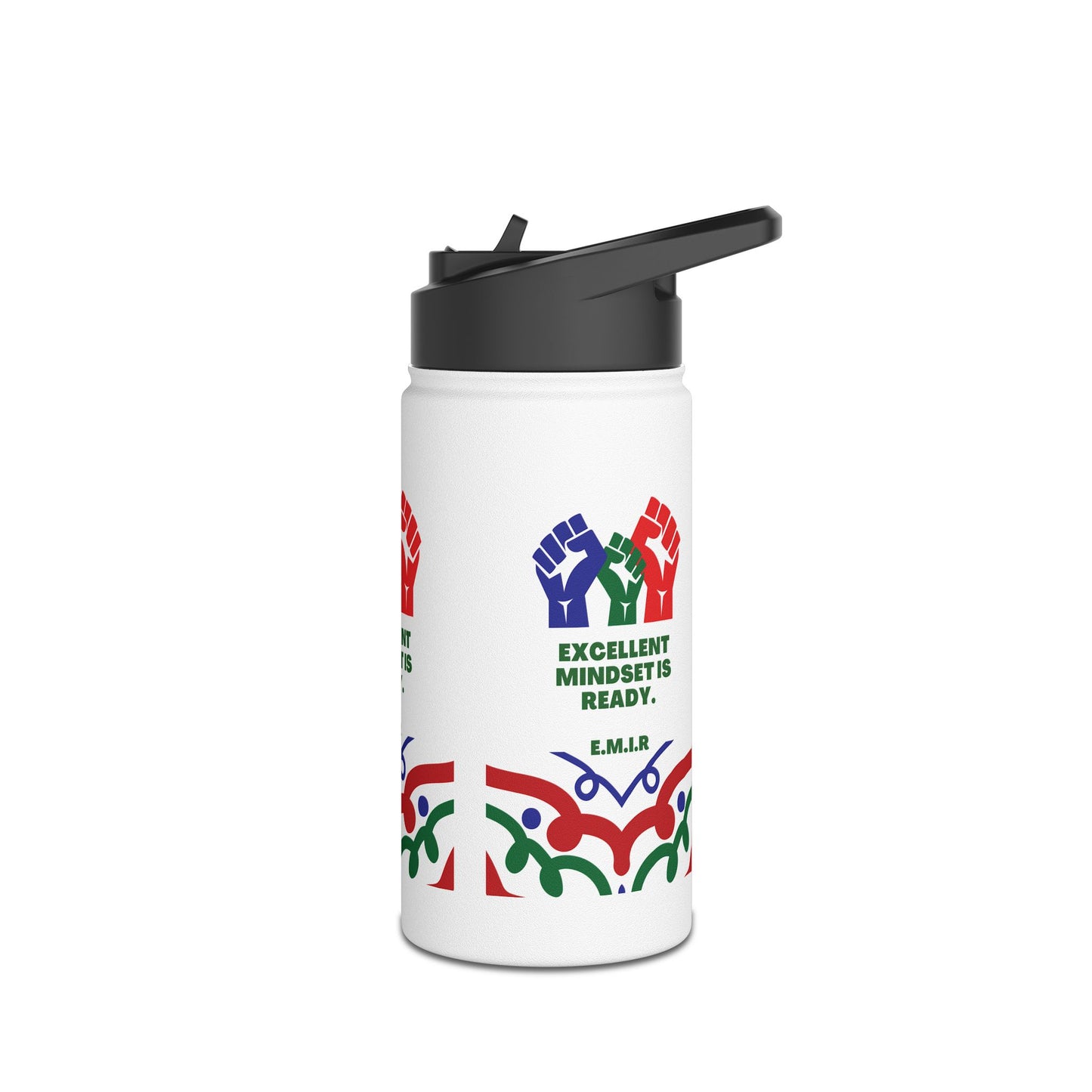 Personalized Initial Quote Victory Stainless Steel Water Bottle