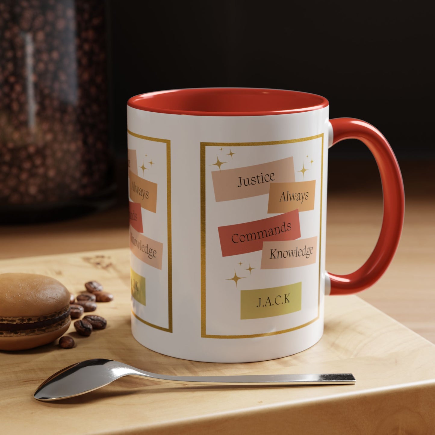 Personalized Inspirational Accent Coffee Mug