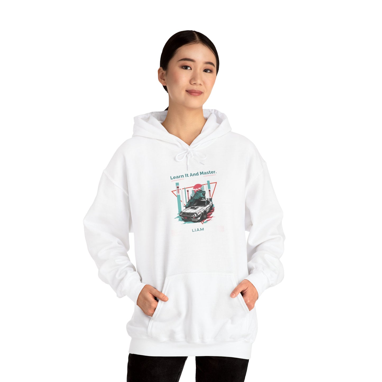 Personalized Racing Graphic Hooded Sweatshirt