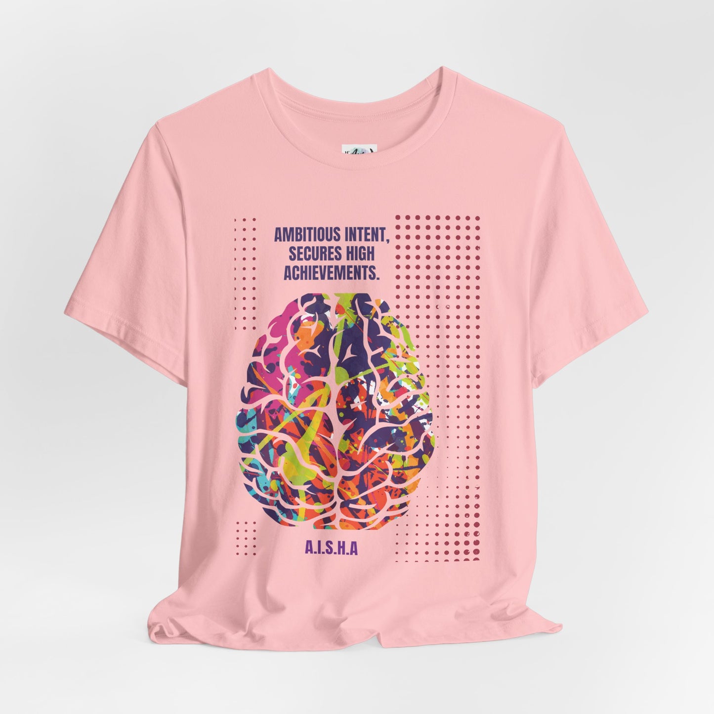 Personalized Motivational Brain Graphic Tee