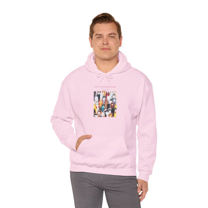 Personalized Cat Collage Hooded Sweatshirt