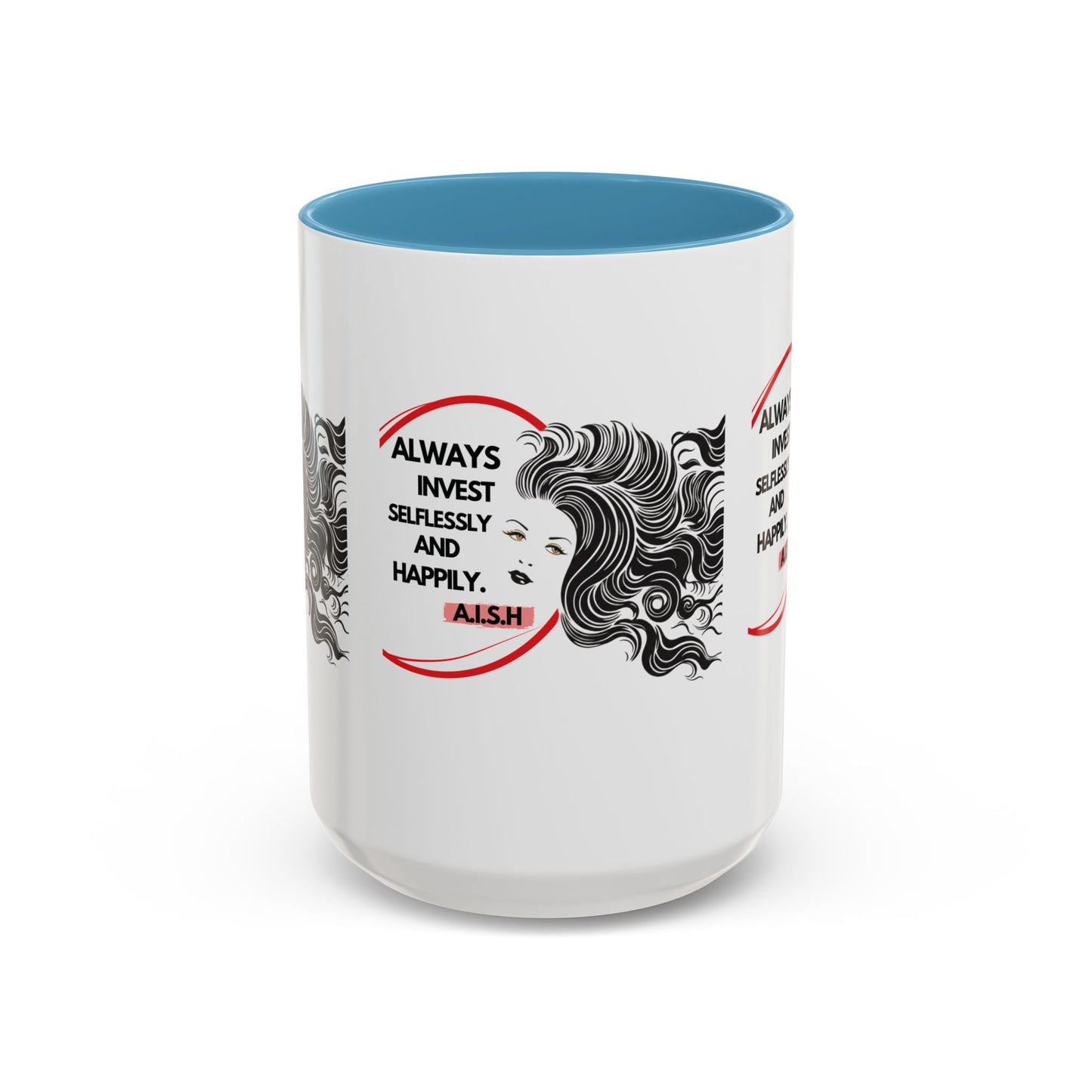 Personalized Inspirational Girl Accent Coffee Mug