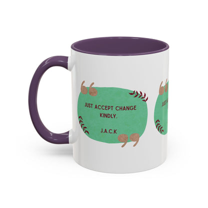 Personalized Note Box Accent Coffee Mug